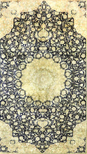 Load image into Gallery viewer, Semi Antique Persian Qum Silk Rug
