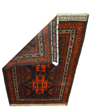 Load image into Gallery viewer, Vintage Baluch Afghan Tribal Rug