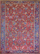 Load image into Gallery viewer, Antique Persian Heriz Rug, Circa 1890