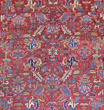 Load image into Gallery viewer, Antique Persian Heriz Rug, Circa 1890