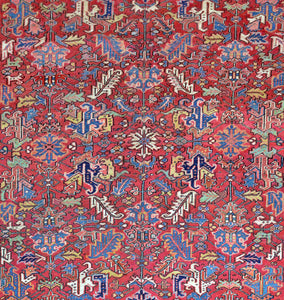 Antique Persian Heriz Rug, Circa 1890