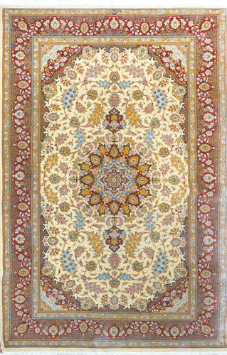 Silk Persian Qum Rug