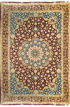 Load image into Gallery viewer, Silk Persian Qum Rug