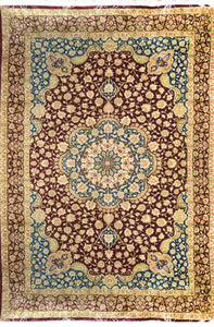 Silk Persian Qum Rug