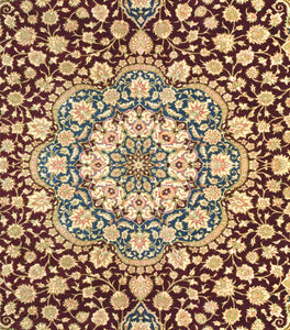 Silk Persian Qum Rug