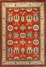 Load image into Gallery viewer, Vintage Kazak Afghan Rug