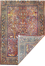 Load image into Gallery viewer, Antique Persian Yazd One of Kind Rug, Circa 1900