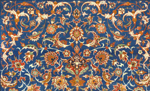 Antique Isfahan Persian Rug, Circa 1890