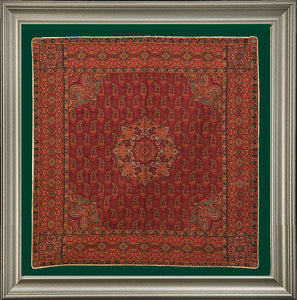 Persian Silk Termeh Tapestry Anabi Design