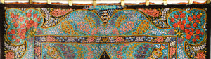 Vintage  Qum Silk Persian Rug Circa 1970