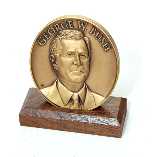 The Official 2001  Bronze Presidential Inaugural Medal George W. Bush