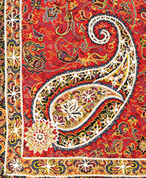 Persian Silk Termeh Tapestry Soltani Anabi Design