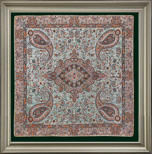 Persian Silk Termeh Tapestry Night Of Desert Design