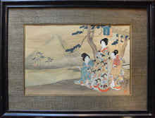 Load image into Gallery viewer, Vintage Pair Of Original Japanese Art