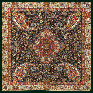Set Of Persian Silk Termeh Tapestry Shahpasand Design