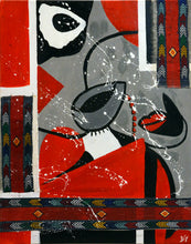 Load image into Gallery viewer, Mix Media On Canvas By Artist Rebeka Gatechew