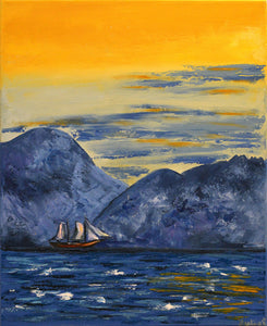Oil On Canvas By Artist Yuliia