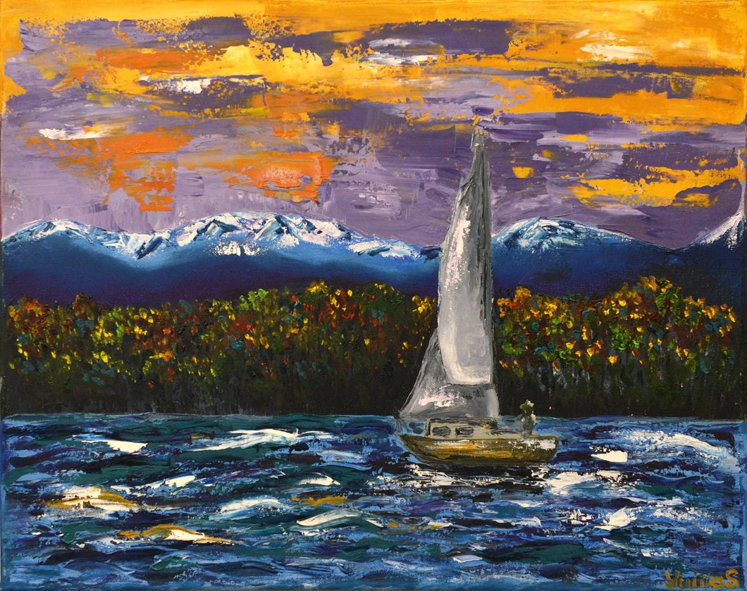 Oil On Canvas By Artist Yulias