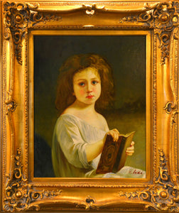 Oil On Canvas By N. Ladd