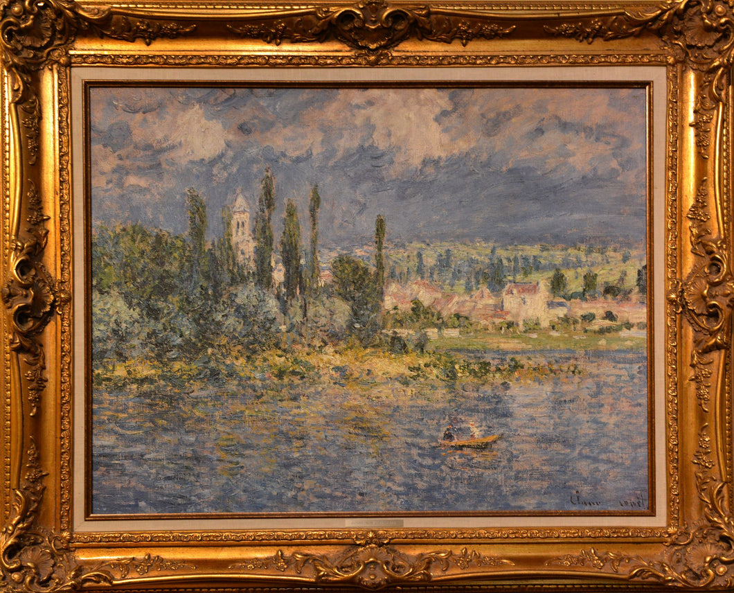 After Monet Impressionist Townscape