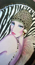 Load image into Gallery viewer, Lithograph Fashion Portrait Painting