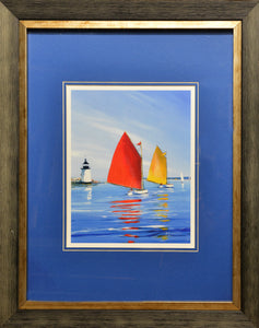 Red Sailboat