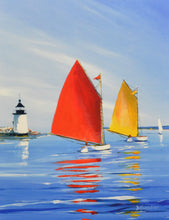 Load image into Gallery viewer, Red Sailboat