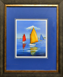 Yellow Sailboat