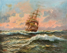Load image into Gallery viewer, Ship at Sea