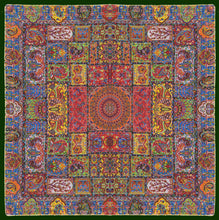 Load image into Gallery viewer, Set Of Persian Silk Termeh Tapestry Soltani Design