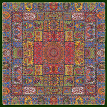 Load image into Gallery viewer, Set Of Persian Silk Termeh Tapestry Soltani Design