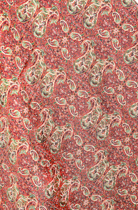 Extremely  Rare Uncut  Silk  Fabric Persian Termeh Tapestry