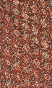 Extremely  Rare Uncut  Silk  Fabric Persian Termeh Tapestry