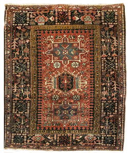 Antique Heriz Persian Rug