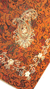 Flower of The Deseret Persian Silk Termeh
