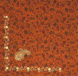 Flower of The Deseret Persian Silk Termeh
