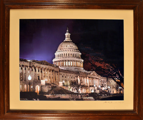 United States Capitol at Night