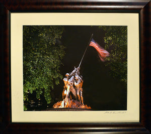 Iwo Jima Memorial at Night