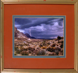 Thunder over Red Rock Canyon