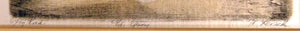 Vintage Lithograph of Landscape by Thayer George
