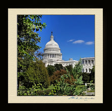 Load image into Gallery viewer, The United States Capitol From the Botanic Garden