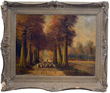 Load image into Gallery viewer, Vintage Original oil paining of Cattleman