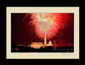 The Washington D.C. Fireworks - 4th of July