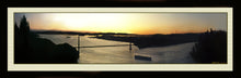 Load image into Gallery viewer, Magnificent Panoramic Photo Of Early Sunrise Over San Francisco Showing The Golden Gate &amp; The Alkatraz