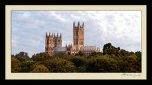 Load image into Gallery viewer, Panaromic Photo Of George Town University Washington D.C Watercolor Effect