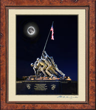Load image into Gallery viewer, The Moon &amp; The Iwo Jima Memorial