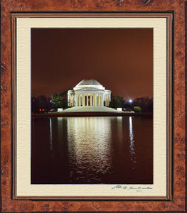 The Jefferson Memorial " Reflections"