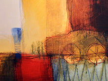 Load image into Gallery viewer, Gold City Escape Modern Art Print