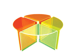 Acrylic Coffee Says Table