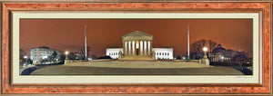Panoramic Photo Night shot of The United States Supreme